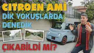 Citroen Ami, küçük elektrikli yokuşta nasıl?