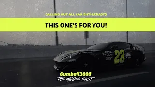 Gumball 3000 The Middle East