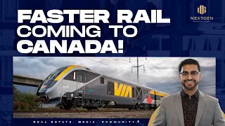 VIA Rail No More? Canada’s $12BN Plan for NEW High Frequency/High Speed Rail (2023 Deep Dive)