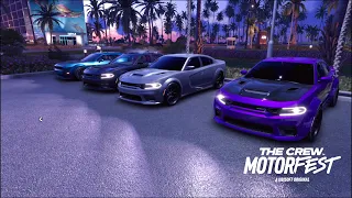 The Crew Motorfest: 4 SRTS Whine In Traffic Car Meet/Cruise/Pulls/Fly-Bys| CRAZY Sounds