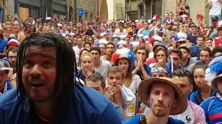 France Fans Crazy Reaction And Celebration  to World Cup Final Win