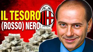 Silvio Berlusconi : il TESORO (rosso) NERO del MILAN