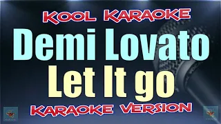 Demi Lovato - Let it go (karaoke version) VT