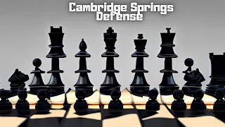 Strategic Ideas and Concepts of the Rubinstein Variation of the Cambridge Springs Defense