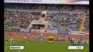 Periklis Iakovakis European Mens 400m Hurdles Gold 2006 1/2