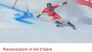 Ski Alpin Men's Giant Slalom Val D'Isère 2.run Highlights 2023 | by WeedyLove