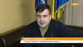 Саакашвили овладел украинским языком за океаном