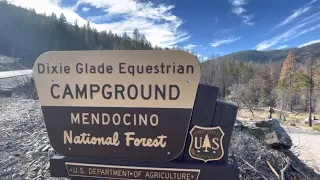 Mendocino National Forest Dixie Glade equestrian campground #Mendocinonationalforest