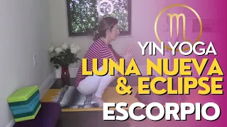 Yin Yoga Eclipse Solar | Luna Nueva Escorpio ♏🌑