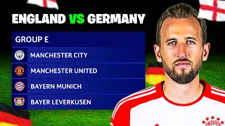 CHAMPIONS LEAGUE..BUT IT'S ENGLAND VS GERMANY!