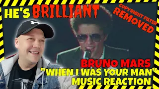 Bruno Mars WHEN I WAS YOUR MAN | [ Reaction ] | UK REACTOR | REACTION |