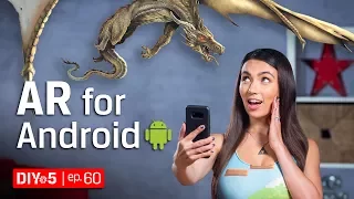 Android Tips – Cool AR Apps – DIY in 5 Ep 60