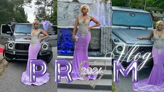 PROM VLOG: lashes, nails, makeup, hair and vibes!