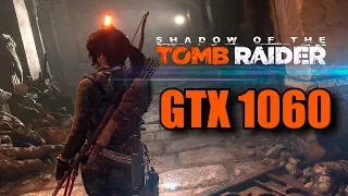 Shadow of the Tomb Raider GTX 1060 6GB OC | 1080p TAA High Preset | FRAME-RATE TEST