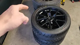 Michelin 235/40/18 vs Dunlop 245/40/18 tires on Golf R MK7.5