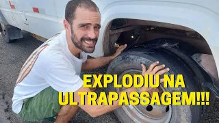 EXPLODIU o PNEU do nosso MOTORHOME no MEIO DA ESTRADA!! ep.6 T.2