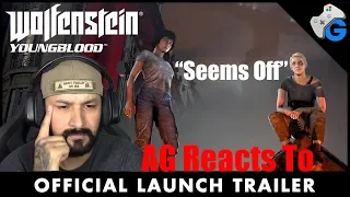 Wolfenstein Younblood Launch Trailer | AG Reacts