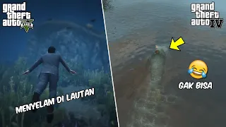 10 ALASAN KENAPA GTA 5 JAUH LEBIH BAIK DARI GTA 4 |  GTA 4 VS GTA 5 (PERBANDINGAN)