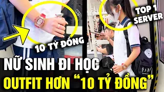 Mặc phụ kiện 'GIẢN DỊ' đi tàu điện, nữ sinh GÂY CHOÁNG khi bóc giá hơn 10 TỶ ĐỒNG | Tin Nhanh 3 Phút