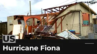 Hurricane Fiona hits Puerto Rico after knocking out power