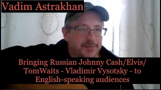Bringing Russian Johnny Cash/Elvis/Tom Waits - Vladimir Vysotksy - to English-speaking audiences.