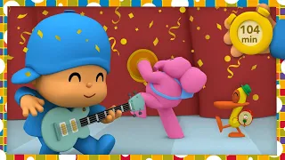 🎵 POCOYO AND NINA - Disco Party [104 minutes] | ANIMATED CARTOON for Children | FULL episodes