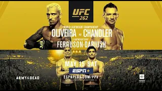 UFC 262 Ceremonial Weigh-in MUSIC - First Track