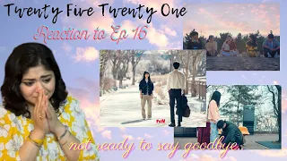 Reaction to Ep 16 of Netflix Kdrama ‘Twenty Five Twenty One’ #kimtaeri #namjoohyuk @Netflix