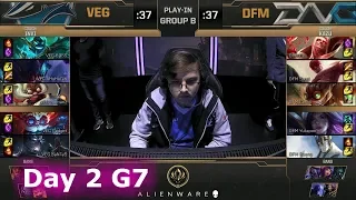 Vega Squadron vs DetonatioN FM | Day 2 Play-Ins of LoL MSI 2019 | VEG vs DFM