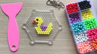 ĐỒ CHƠI HẠT NHỰA KẾT DÍNH BẰNG NƯỚC THẦN, TÔ MÀU CÔNG CHÚA - Magic plastic beads (Chim Xinh channel)