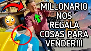 ♻️MILLONARIO NOS DIO TODO ESTO!😳✅🤑 Lo Que Tiran En USA 🇺🇸! Dumpster Diving En California!