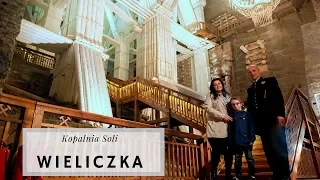 Kopalnia soli WIELICZKA, zwiedzanie trasy turystycznej DLA DZIECI, Solilandia w Wieliczce film