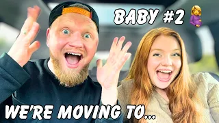 HUGE life update (Baby #2 & Moving)