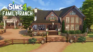 Family Ranch | 4 bedroom, 3 bath | Sims 4 Build Stop Motion | NoCC | Mackenzie's story #13