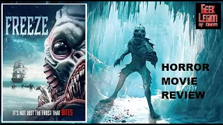 FREEZE ( 2022 Rory Wilton ) Gill Man Ichthyoid Creature Feature Horror Movie Review