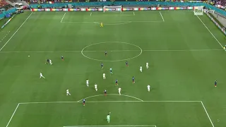 Euro-2020. France - Switzerland (1st half). Tactical camera