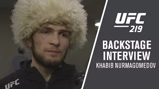 UFC 219: Khabib Nurmagomedov - "With Thirty Minutes Rest, I Could Fight One More Time"