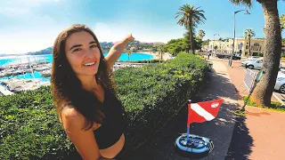 Metal Detecting in front of a Famous French Casino