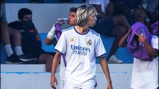 Adam Arvelo - Real Madrid Juvenil B (U18) vs Atlético Pinto (02/10/2021)