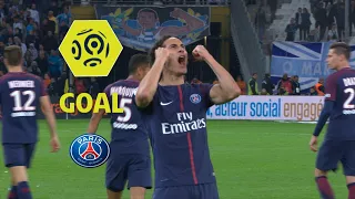 Goal Edinson CAVANI (90' +3) / Olympique de Marseille - Paris Saint-Germain (2-2) / 2017-18