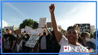 Hundreds in Knoxville protest racism, police brutality after George Floyd death