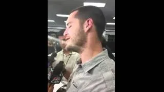 Raiders rookie QB Derek Carr talks about his sterling play against the Seahawks.