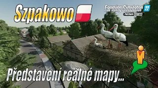 🐦‍ Szpakowo - Představení 100% reálné polské mapy! - Farming Simulator 22 (4K)