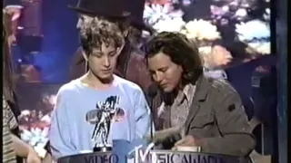 Pearl Jam - 'Best Video', MTV Awards, 1993