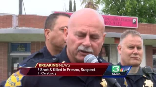 3 killed, 2 injured in Fresno shooting spree