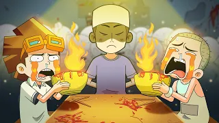 SPICY FIRE 🔥 Noodle Challenge! | EP19 Pedas | Lawak Kampus School Daze  #lkschooldaze
