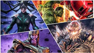 Top 7 most Durable Marvel & DC Characters explained in Hindi (SUPERBATTLE)