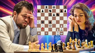 Affordable chess game | Tania sachdev vs Magnus Carlsen 2