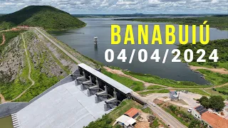 SENSACIONAL Açude Banabuiú Dados Atualizados Hoje 04/04/2024 Ceará