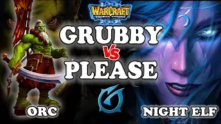 Grubby | "Grubby vs Please" | Warcraft 3 | ORC vs NE | Last Refuge